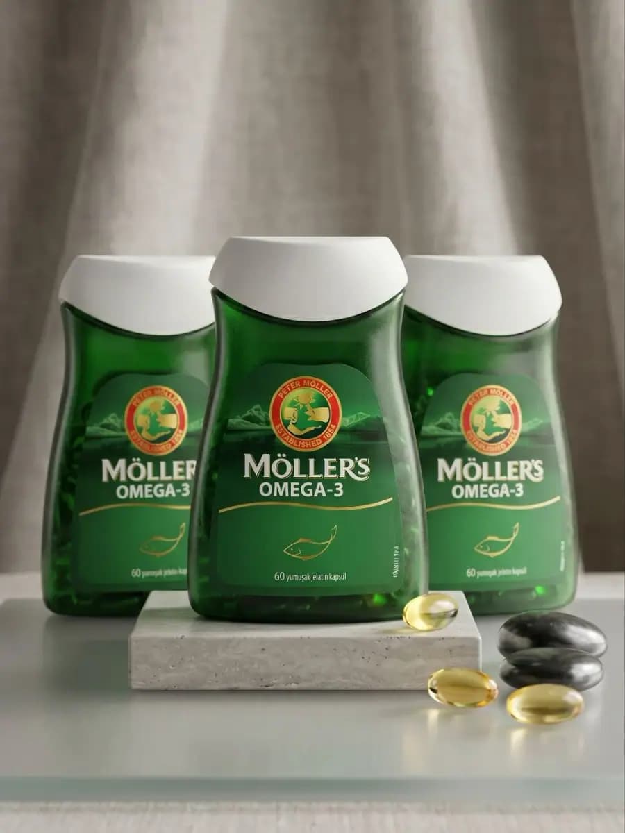 Omega 3 Balık Yağı 60 Kapsül 3'lü Paket